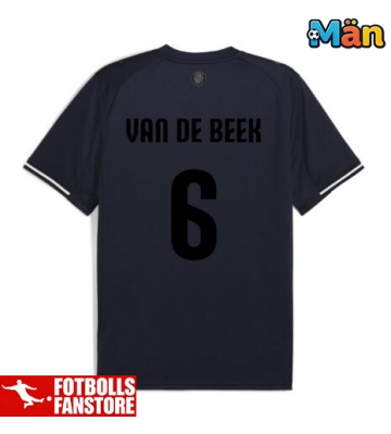 Girona Donny van de Beek #6 Tredje Tröja 2025-26 Kortärmad